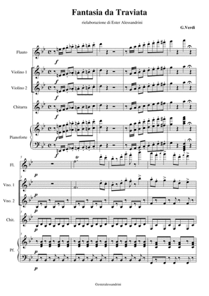 Fantasia da Traviata. Quintet