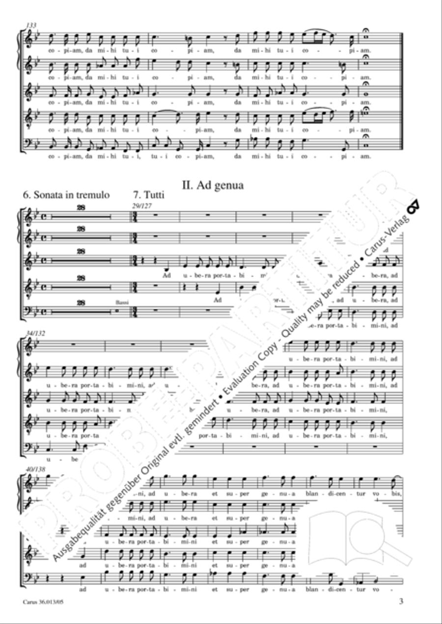 Membra Jesu nostri SSATB scores gallery preview page 4