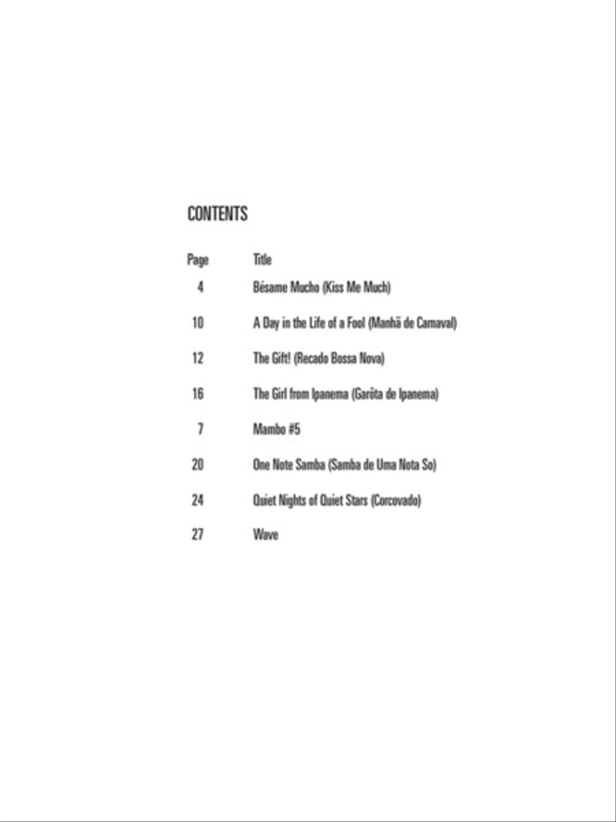 Latin Latin Ukulele scores gallery preview page 2