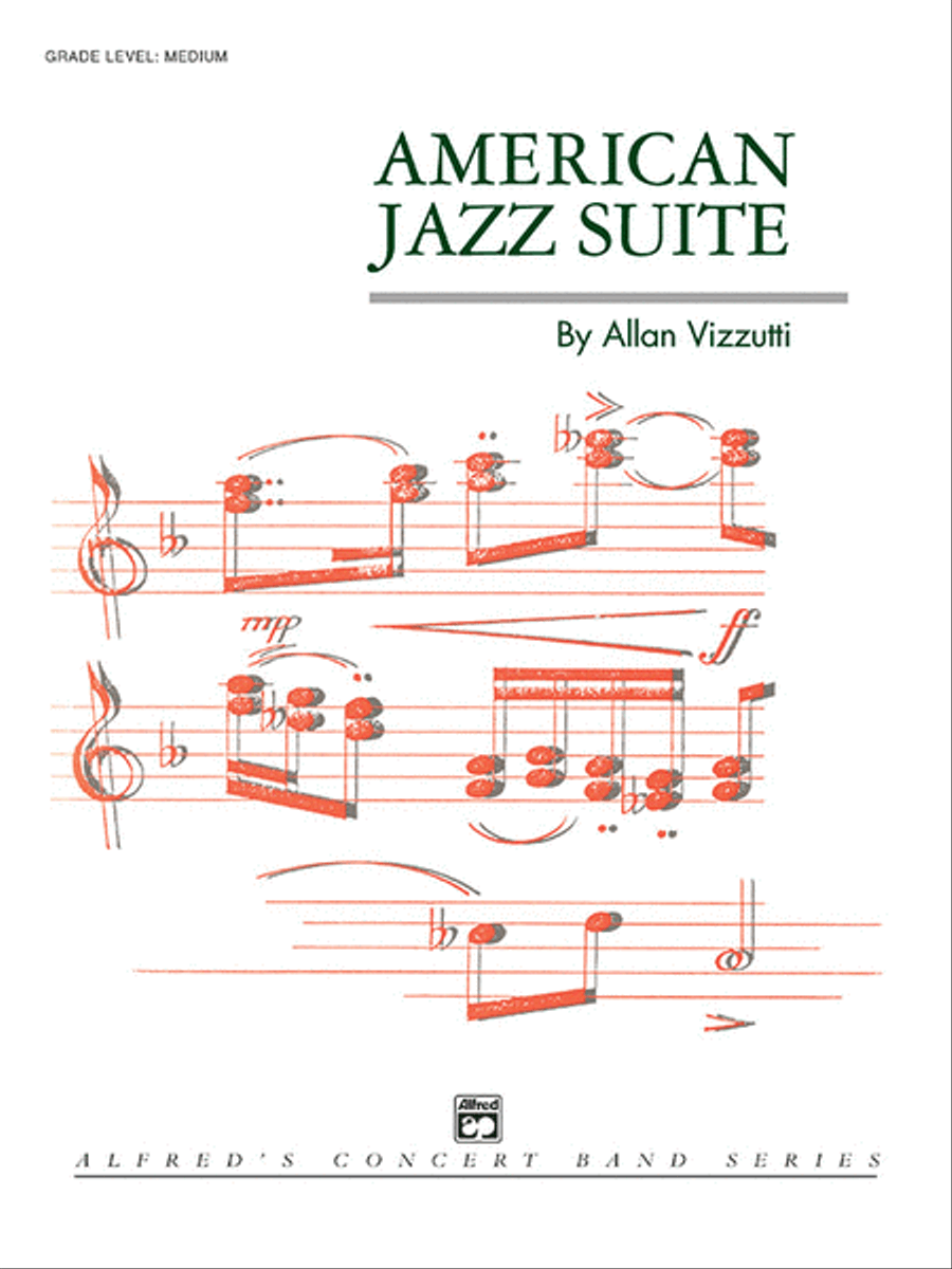 American Jazz Suite Concert Band scores gallery preview page 1