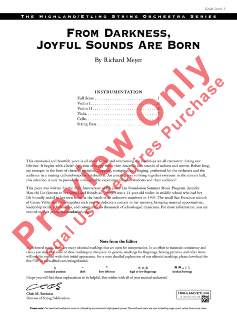 From Darkness, Joyful Sounds Are Born image number null