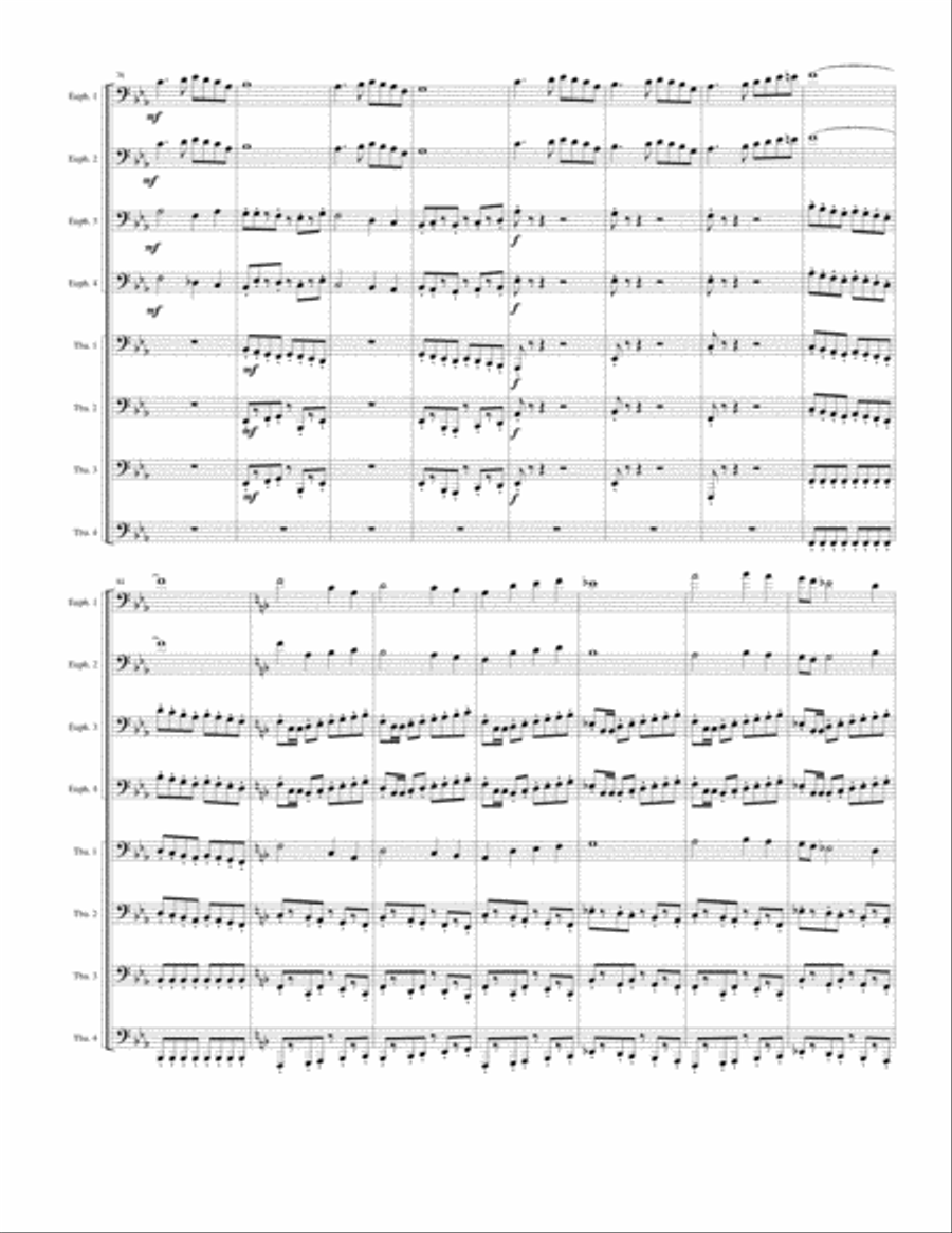 Entrada Entrada Brass Ensemble scores gallery preview page 6
