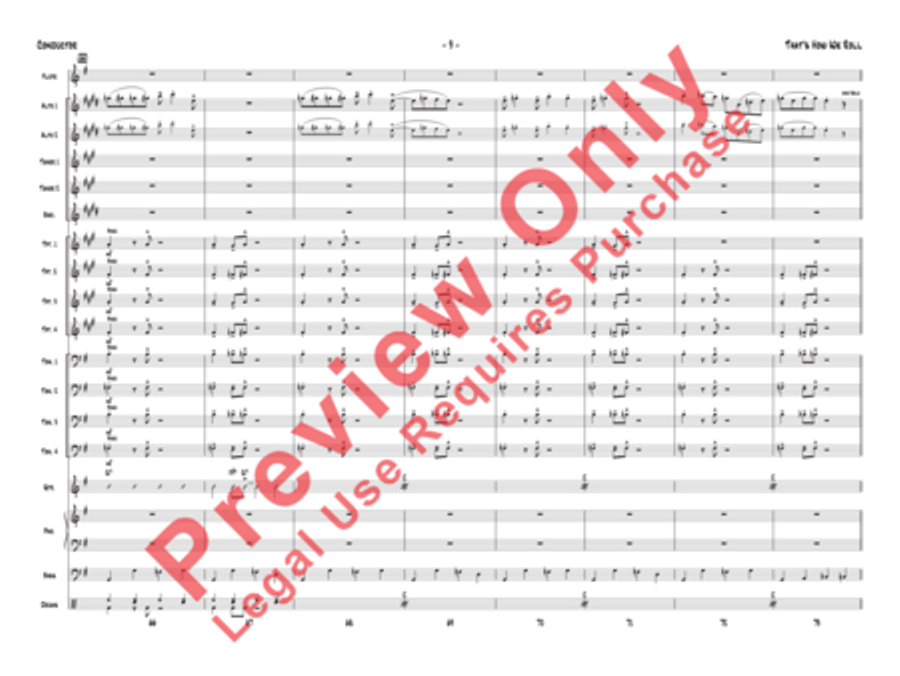 That's How We Roll Jazz Ensemble scores gallery preview page 25