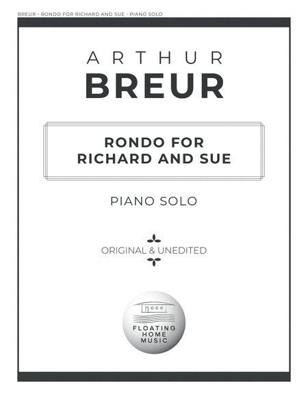 Rondo for Richard and Sue - Piano Solo image number null