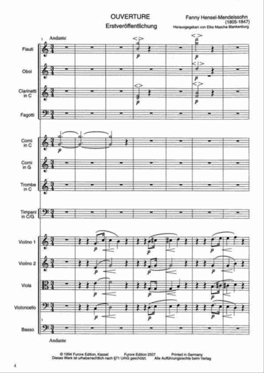 Ouverture C-Dur Orchestra scores gallery preview page 2