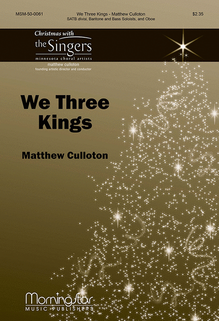 We Three Kings (Choral Score)