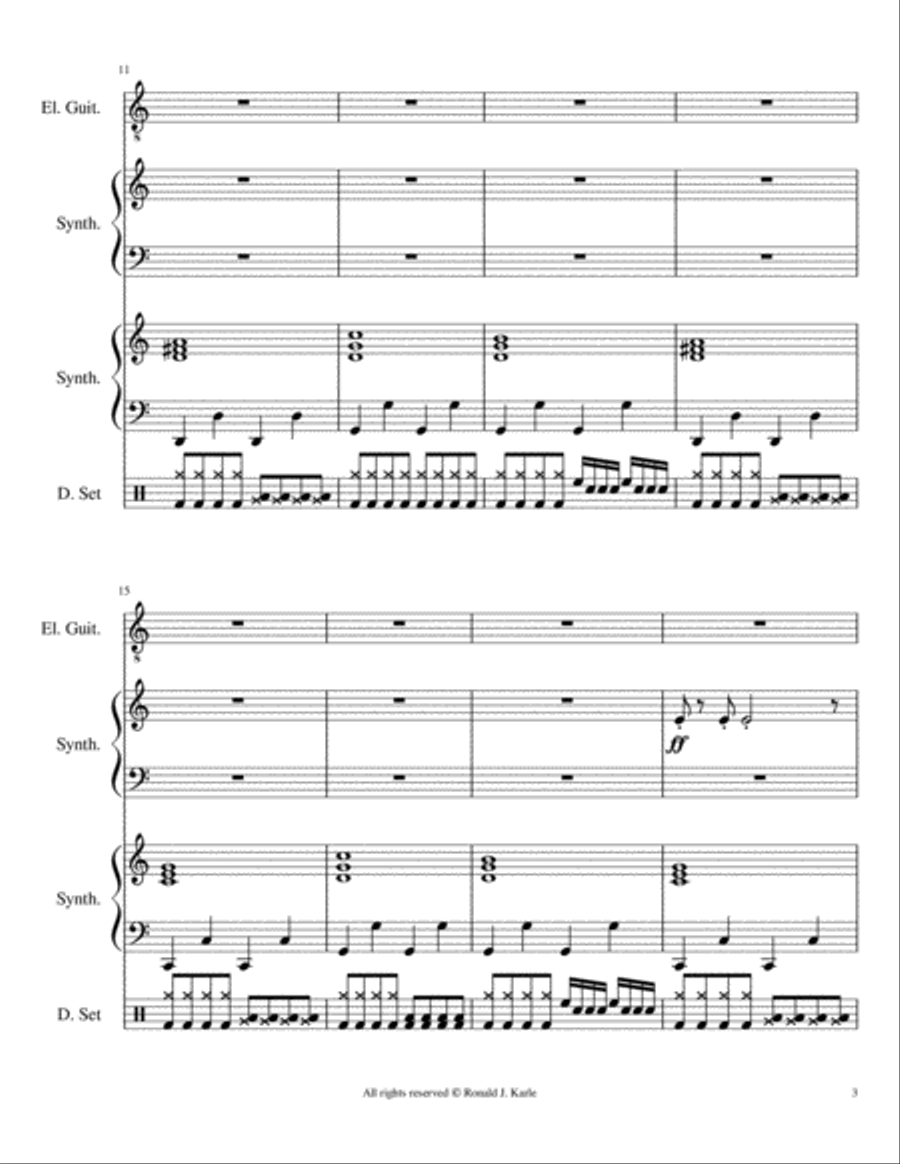 Synth Small Ensemble scores gallery preview page 4