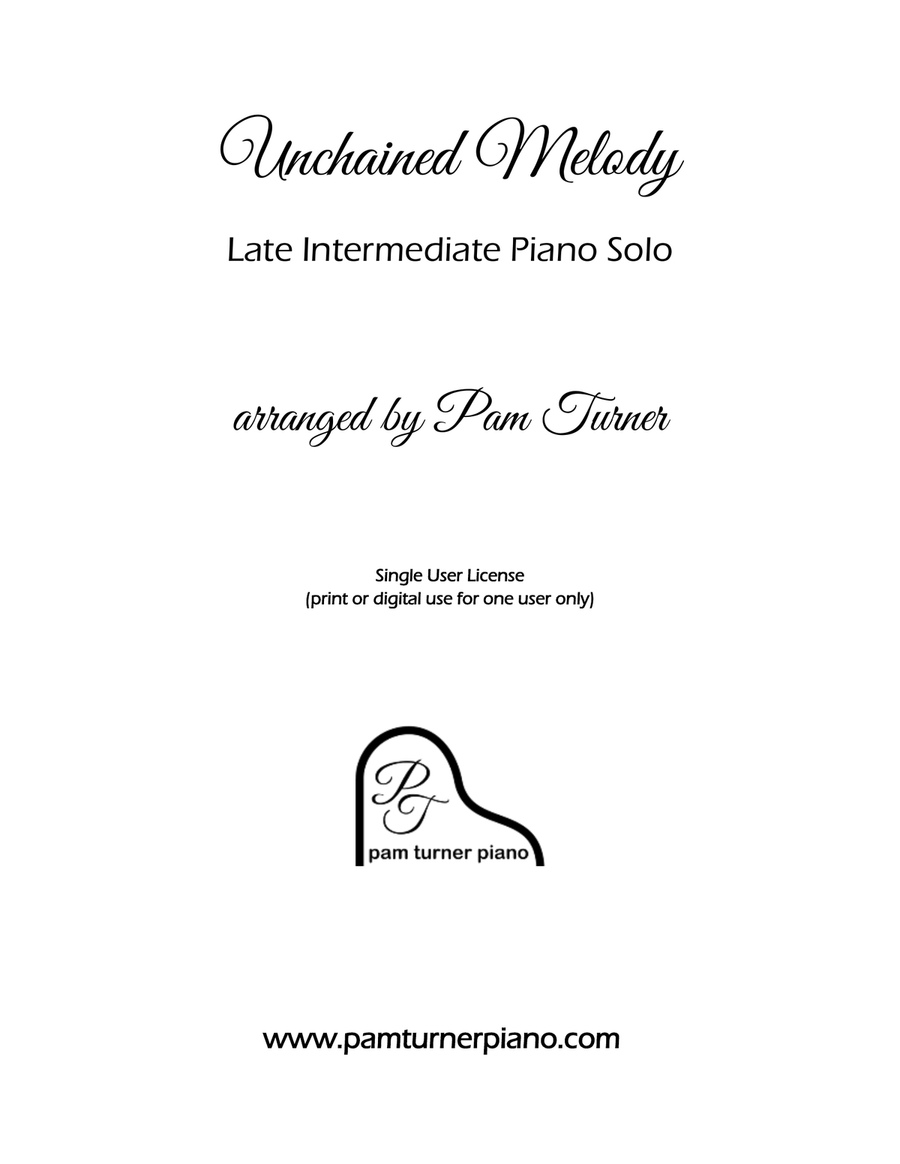 Unchained Melody Unchained Melody Piano Solo scores gallery preview page 2