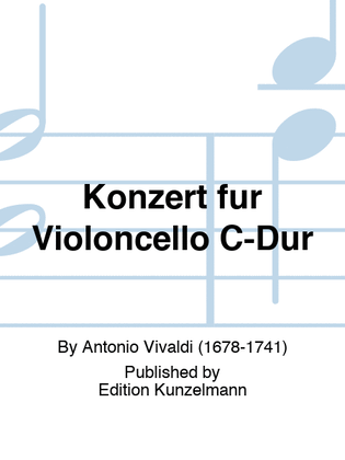 Book cover for Concerto for cello in C major