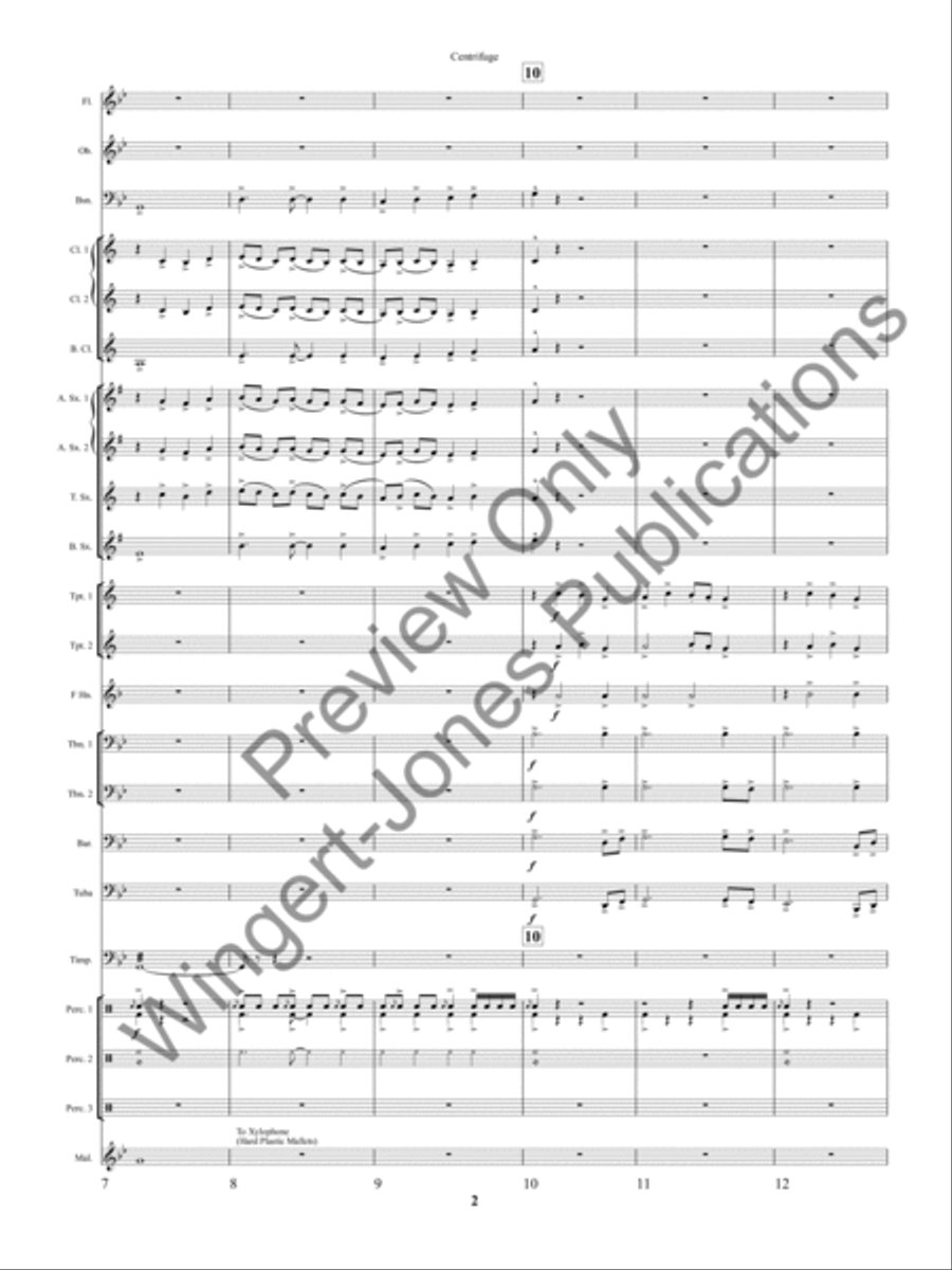 Centrifuge Centrifuge Concert Band scores gallery preview page 5