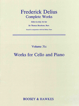 Book cover for Frederick Delius Complete Works