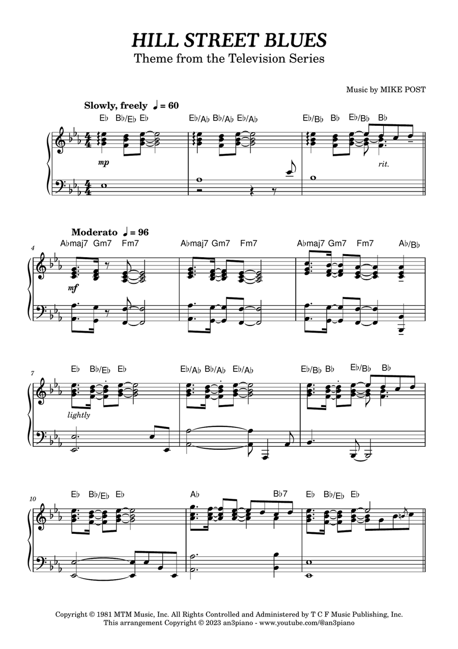 Hill Street Blues Theme