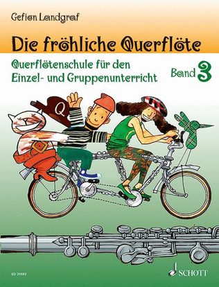 Book cover for Die FrÖhliche QuerflÖte: QuerflÖtenschule FÜr Den Einzel- Und Gruppenunterricht