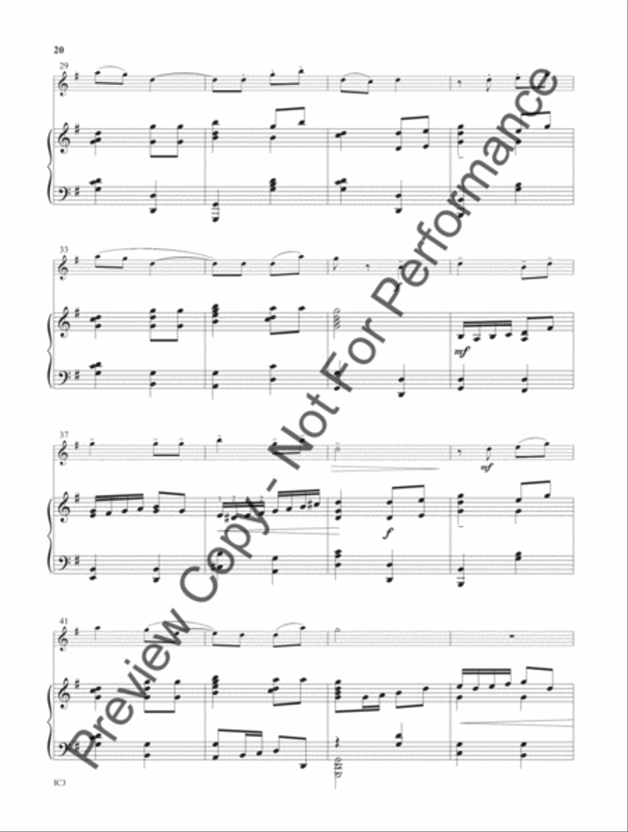 Instrumental Worship - treble instruments in C C Instrument scores gallery preview page 21