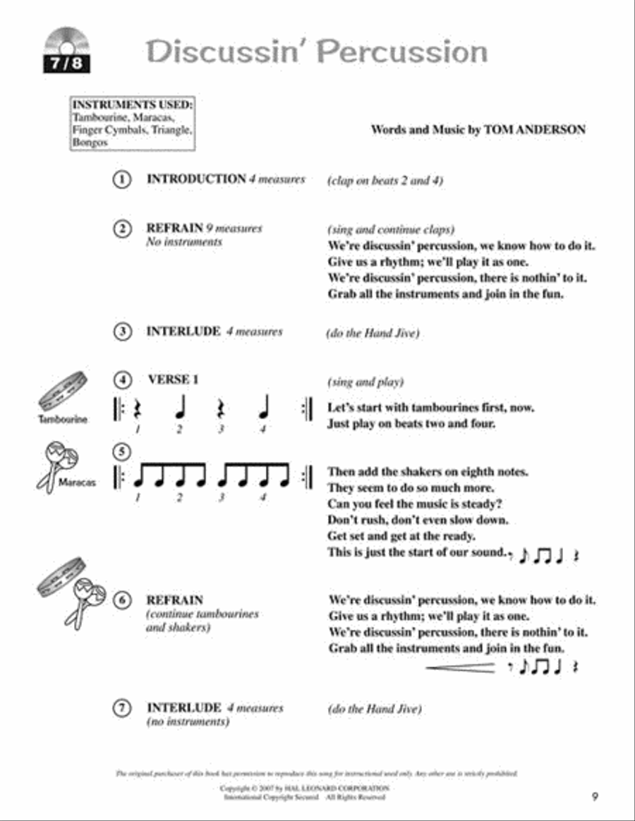 Rhythm Read & Play Choir scores gallery preview page 7