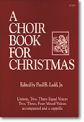 Book cover for A Choir Book for Christmas