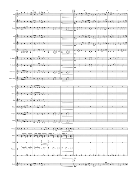 Rondo for Band - a piece for young concert band image number null