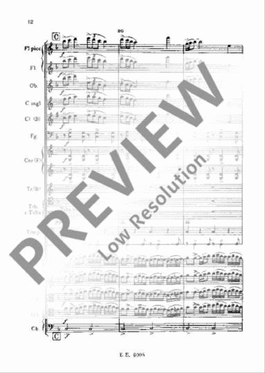 Polovtsian Dances Orchestra scores gallery preview page 15