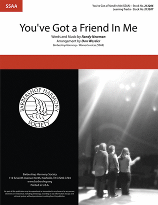 Book cover for You've Got a Friend in Me