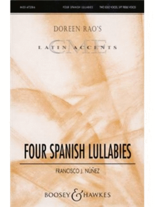 Book cover for Four Spanish Lullabies