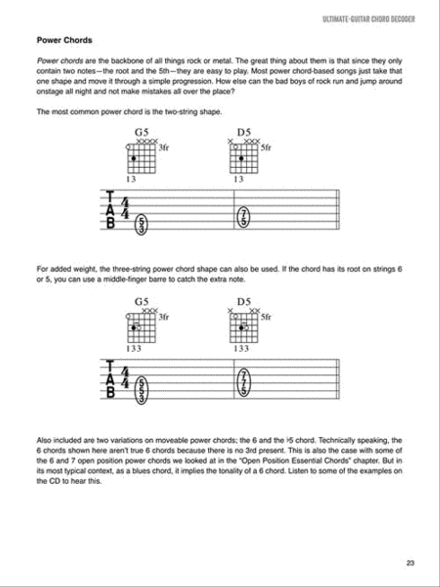 Ultimate-Guitar Chord Decoder Guitar Tablature scores gallery preview page 4