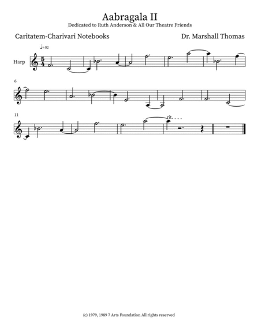 Aabragala II Small Ensemble scores gallery preview page 3