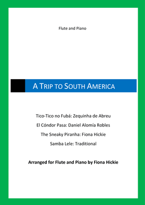 Book cover for A Trip to South America