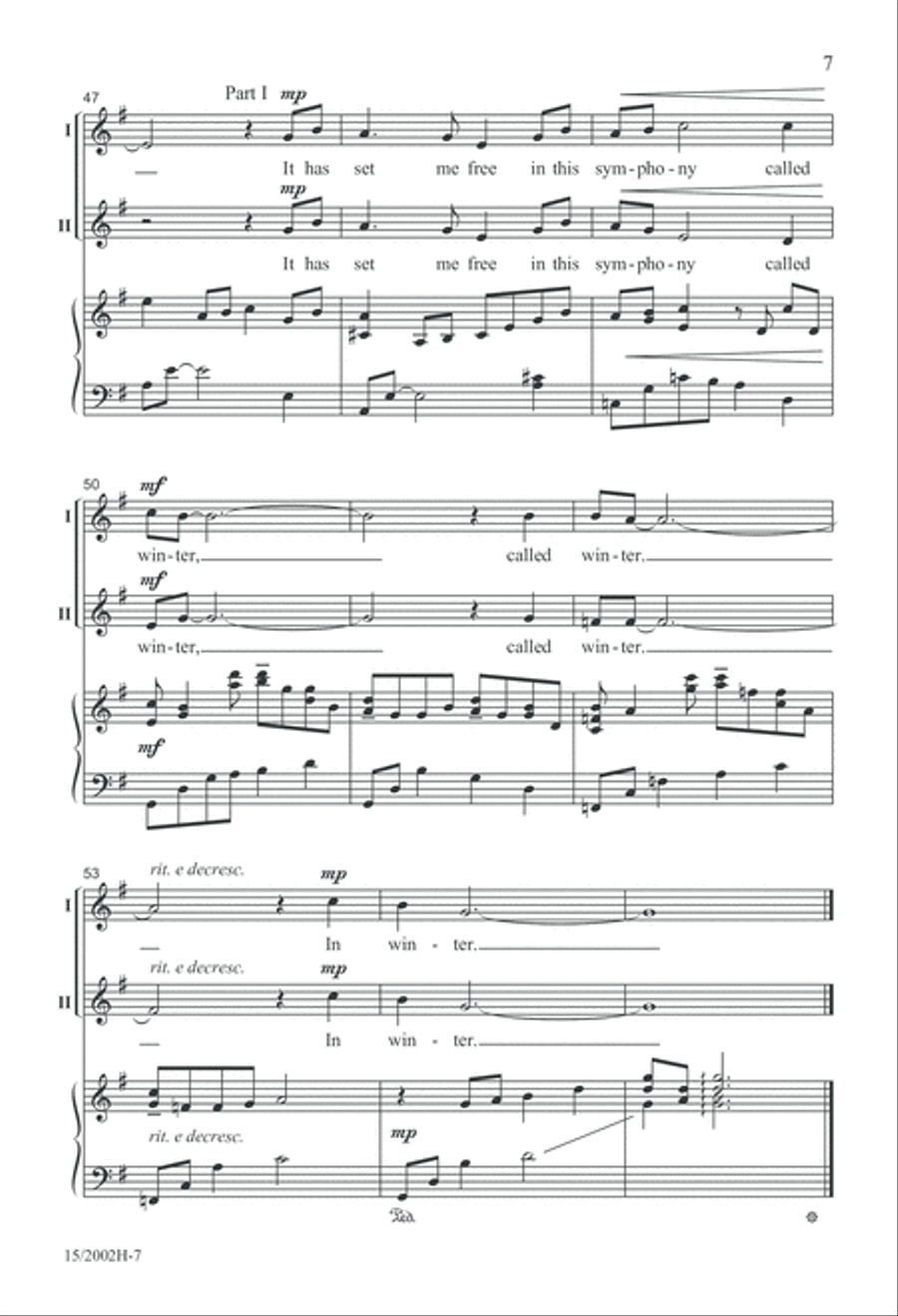 In Winter 2-Part scores gallery preview page 8