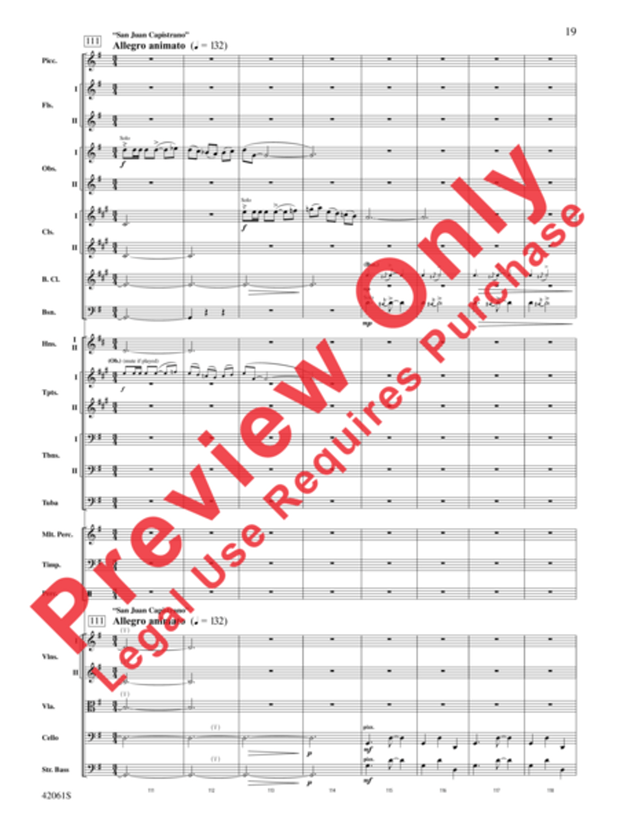 South County Sketches Full Orchestra scores gallery preview page 20