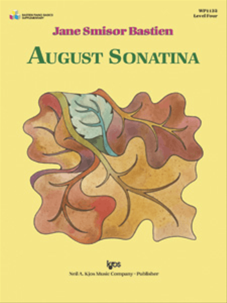 August Sonatina Piano Method scores gallery preview page 1