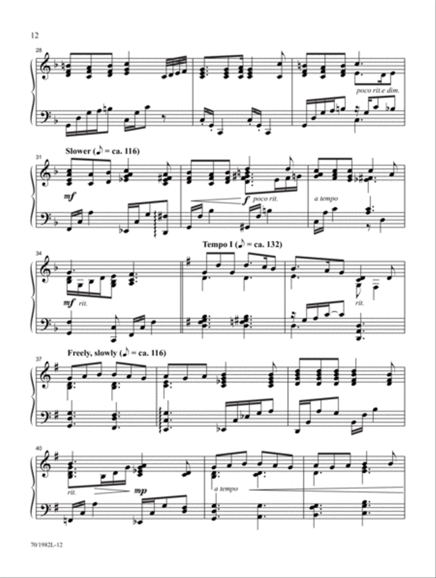 Light of The World Piano Solo scores gallery preview page 7