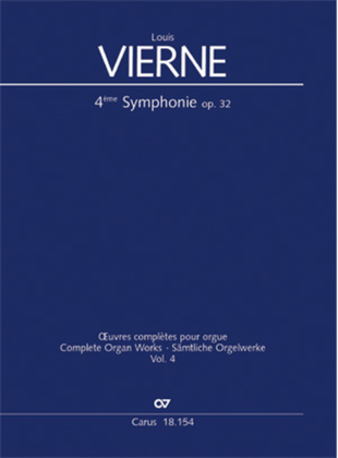 Book cover for Symphonie Nr. 4 in g