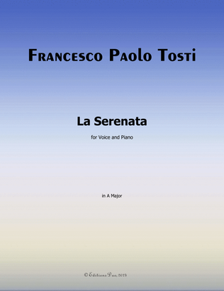 La Serenata, by Tosti, in A Major