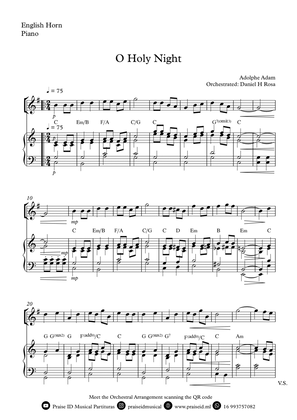 O Holy NIght - Christmas Carol - English Horn and Piano