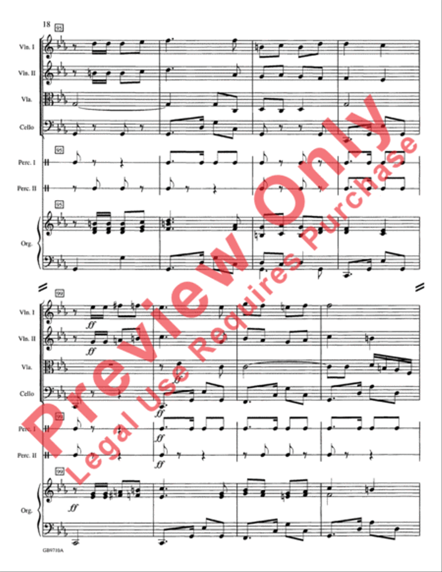 A Festival of Lessons and Carols Choir scores gallery preview page 19