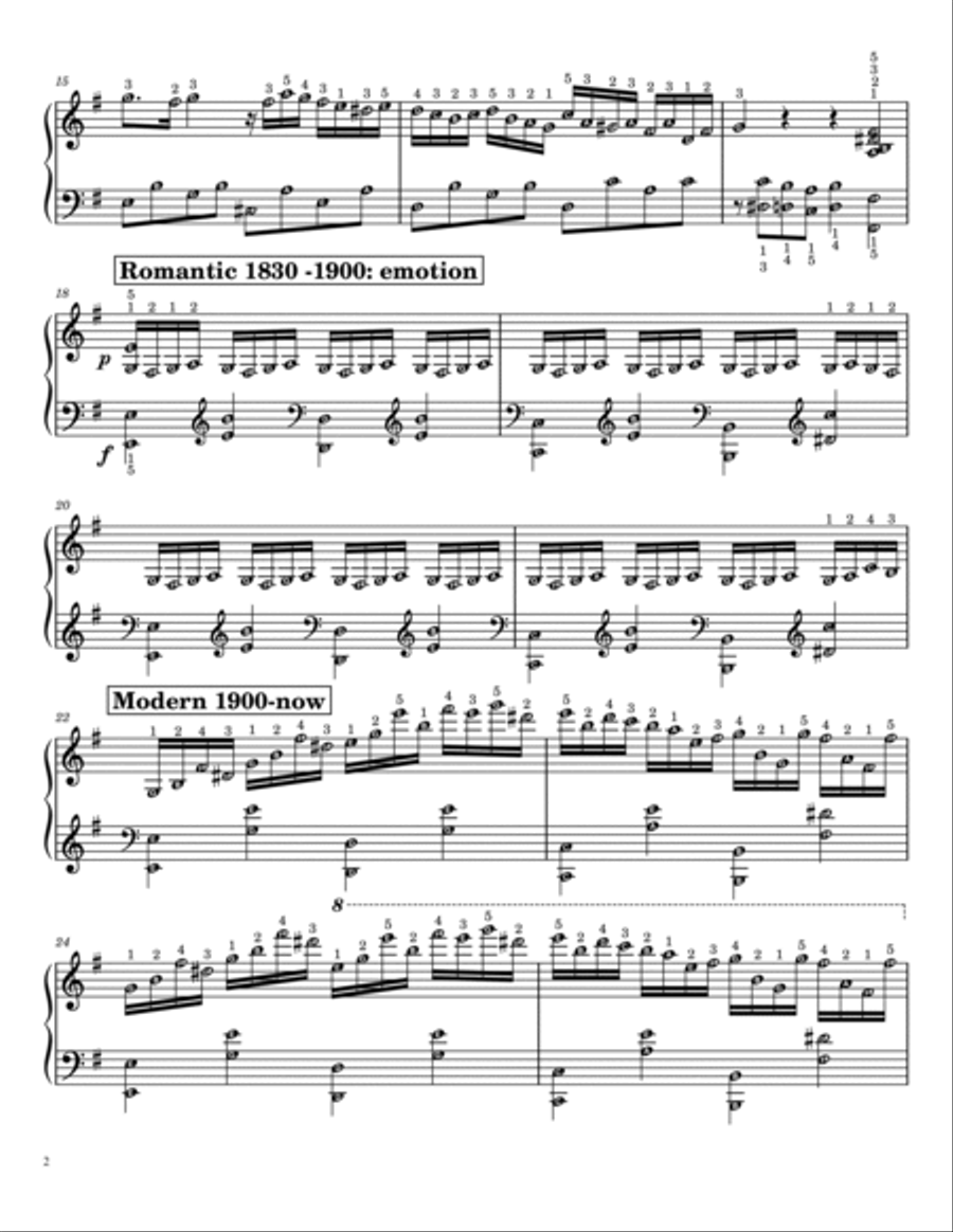 Time Travel Secret Piano Solo scores gallery preview page 2