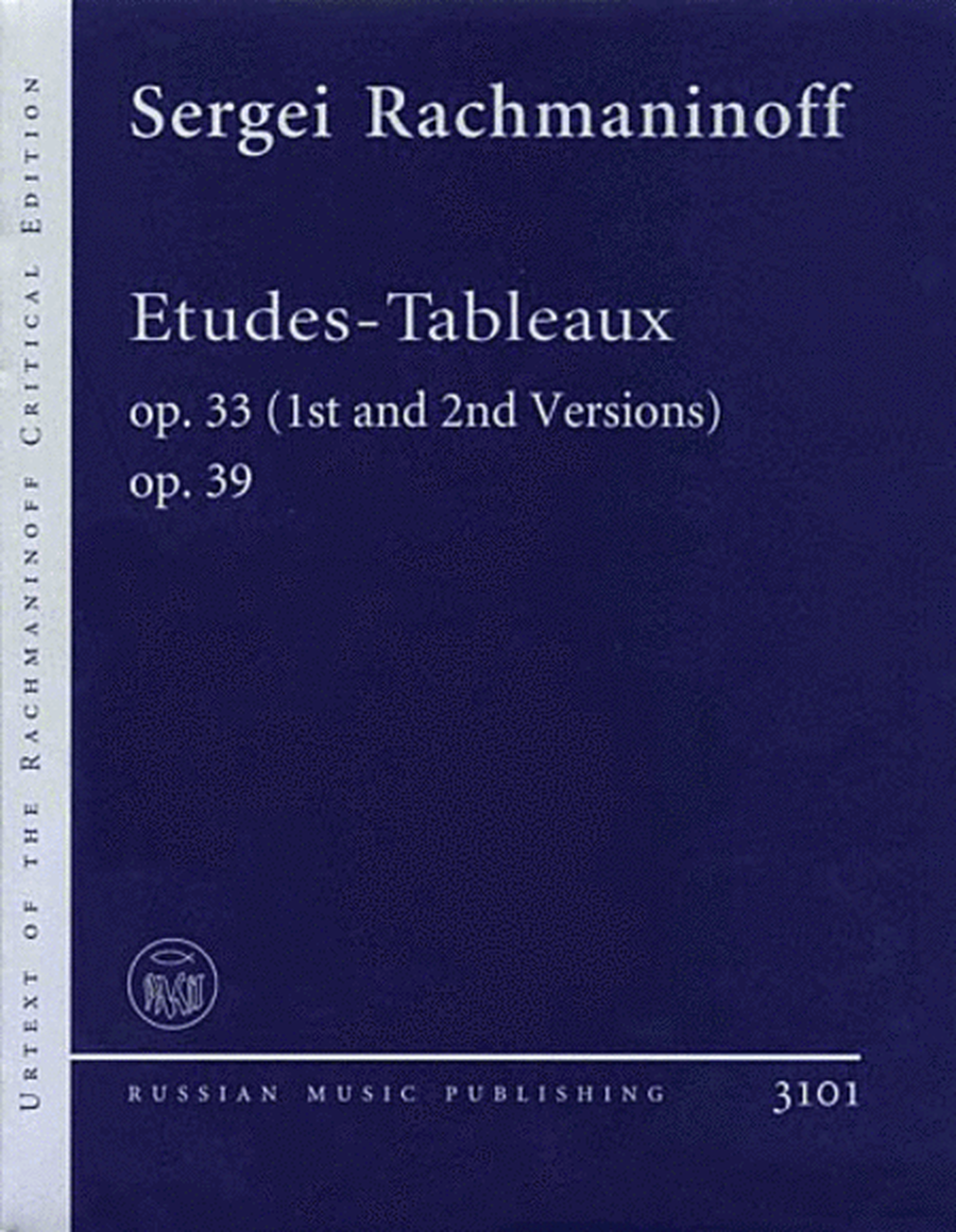 Etudes-Tableaux Op. 33 (1st and 2nd Versions), Op. 39