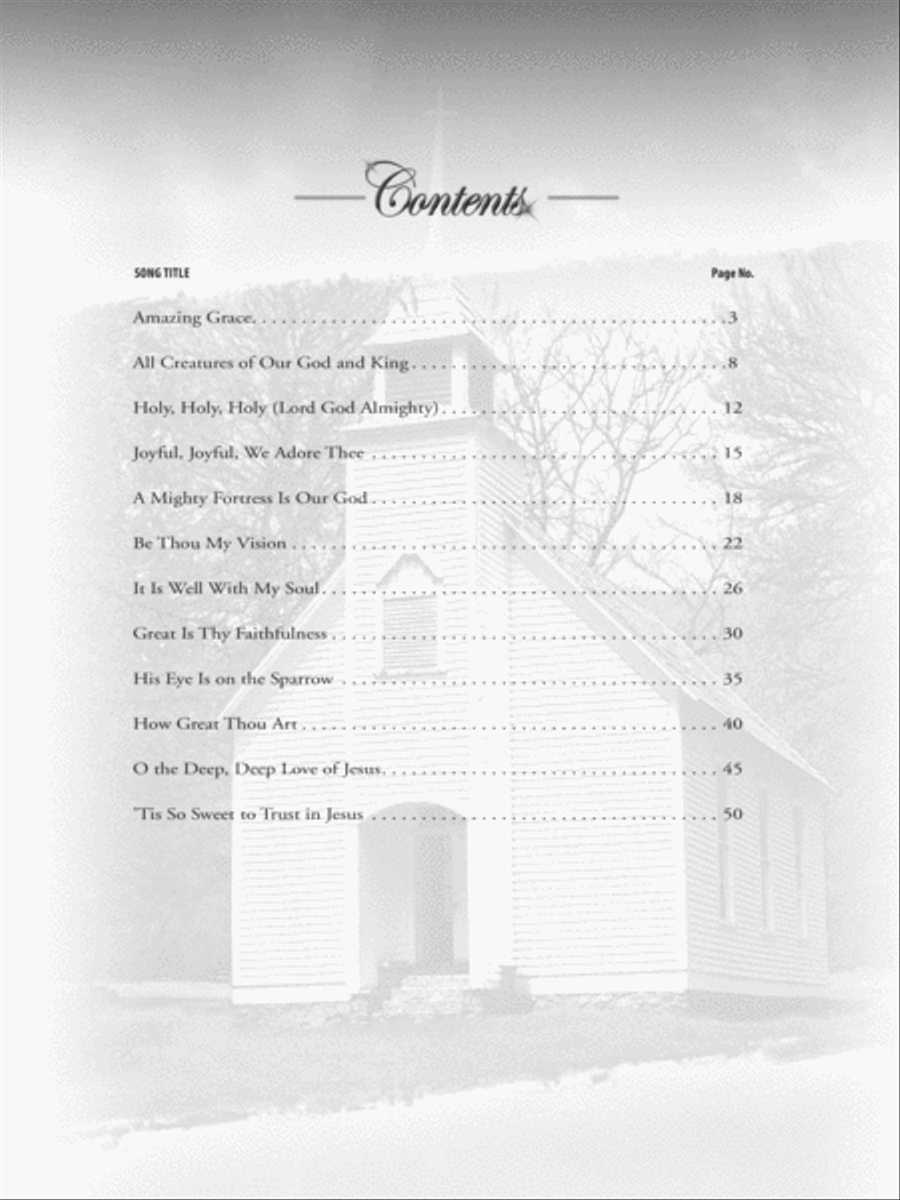 Favorite Hymns Instrumental Solos for Strings String Orchestra scores gallery preview page 5