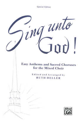 Book cover for Sing Unto God!
