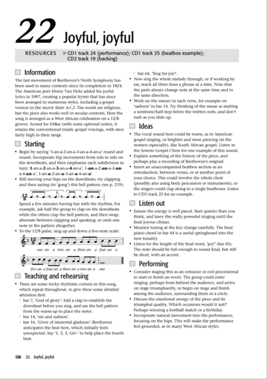 Popular Voiceworks 2 4-Part scores gallery preview page 10