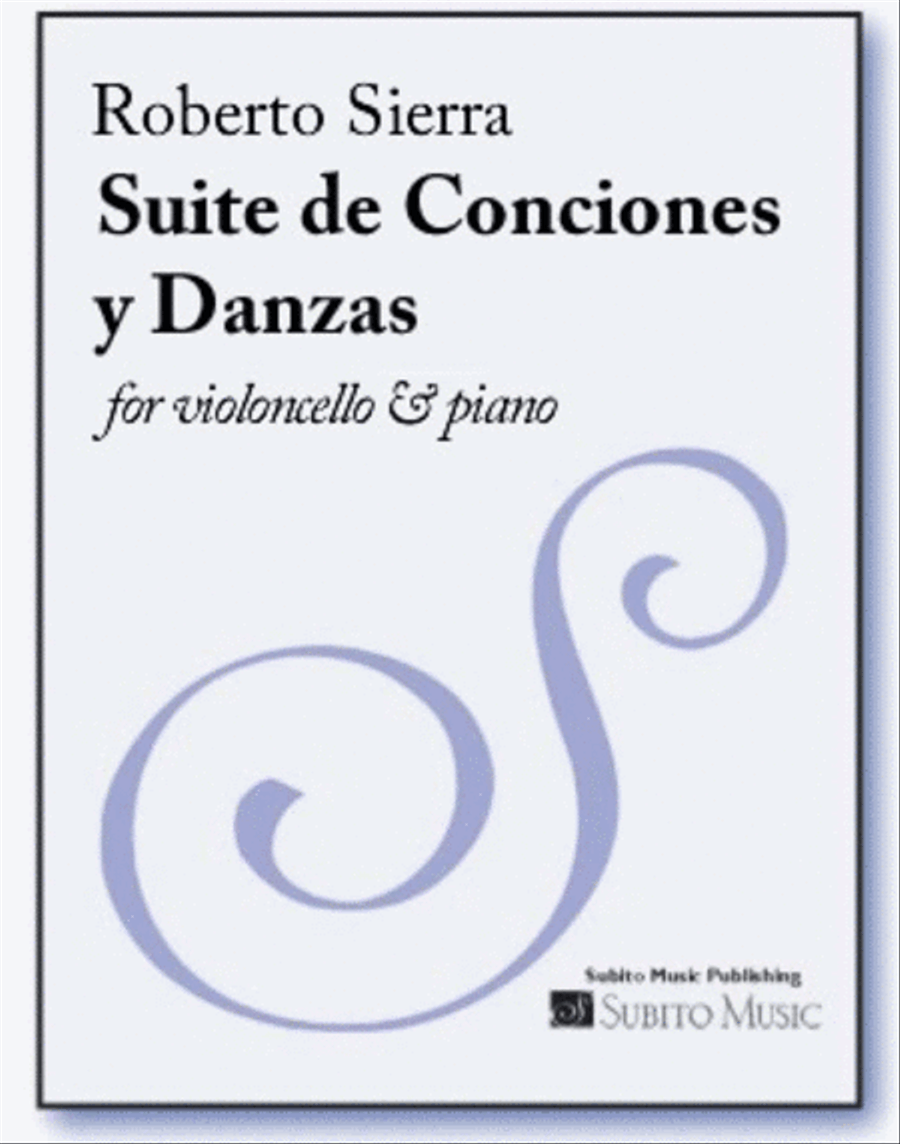 Suite de Canciones y Danzas Piano Accompaniment scores gallery preview page 1