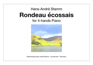 Rondeau écossais for 4-hands piano