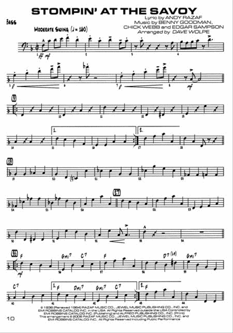 Alfred Jazz Combo Collection (Drums) Jazz Ensemble scores gallery preview page 2