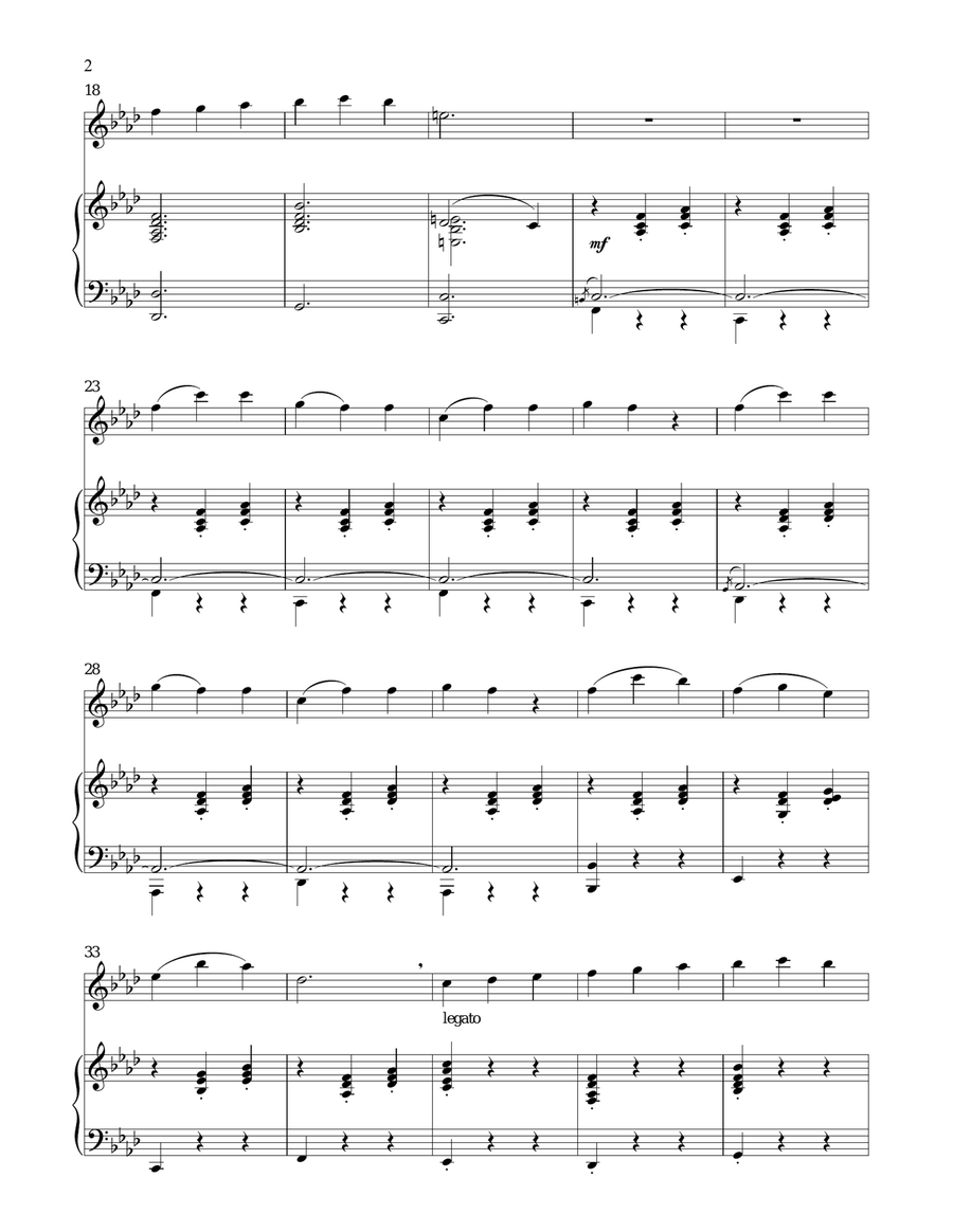 My Favorite Things (from The Sound of Music) Flute Solo scores gallery preview page 2