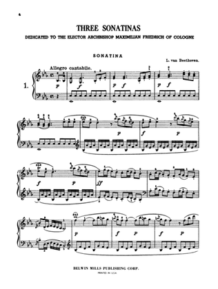 Beethoven: Sonatinas, Complete