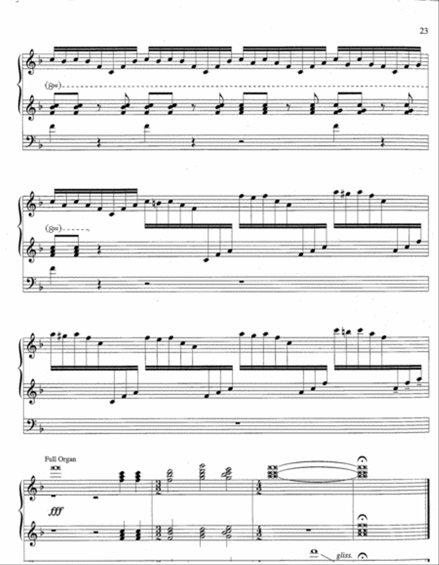 Two Festive Christmas Settings Organ scores gallery preview page 6