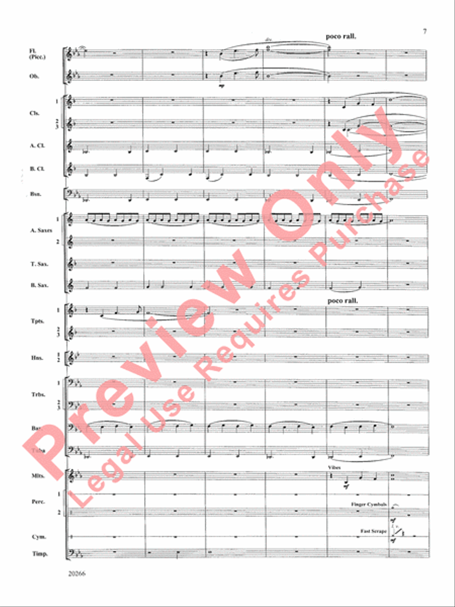 Ghost Fleet Ghost Fleet Concert Band scores gallery preview page 8