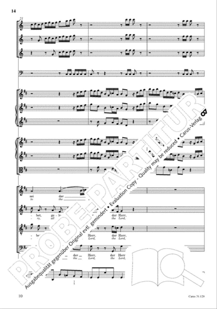The Complete Sacred Vocal Works (Das geistliche Vokalwerk) Voice scores gallery preview page 15