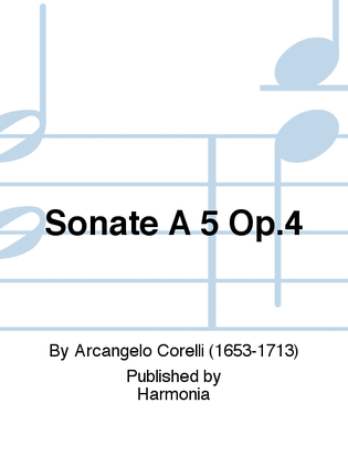 Sonate A 5 Op.4
