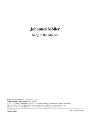 Book cover for Song to the Mother